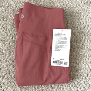 NWT Lululemon Groove Pant Flare Super High-Rise *Nulu Brier Rose Size 8